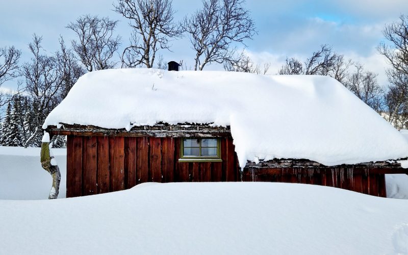 Snowshoeingtour to the magical charming cabin